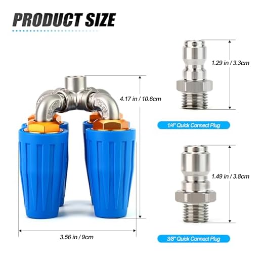 MEANLIN 4-in-1 Turbo Nozzle for Pressure Washer