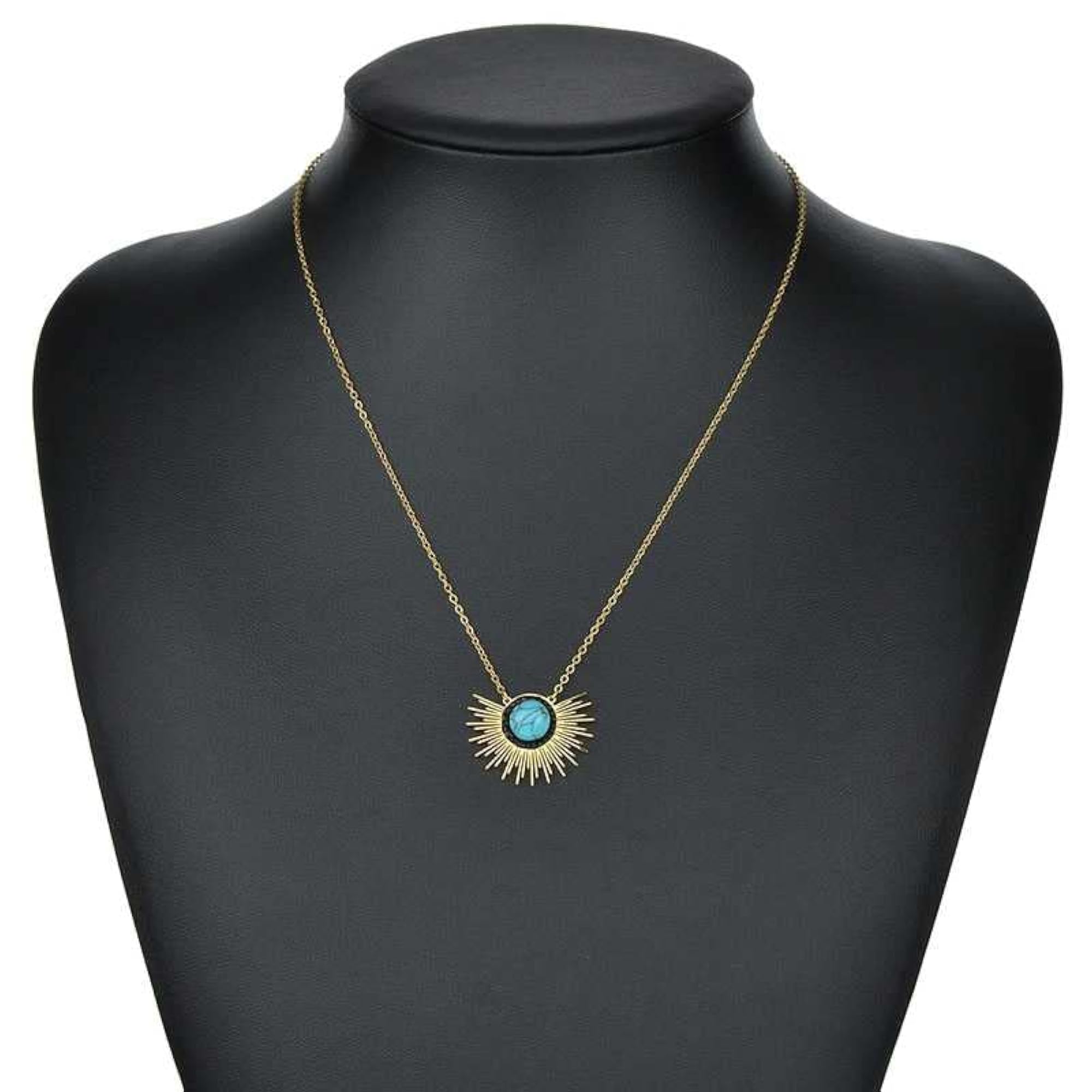 Sun Charm Pendant With Chain, Necklace, Birthday Gift