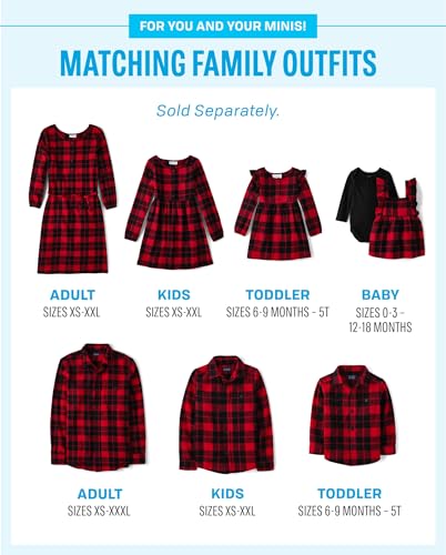 The Children's Place Boys Long Sleeve Plaid Flannel Button Up Shirt3