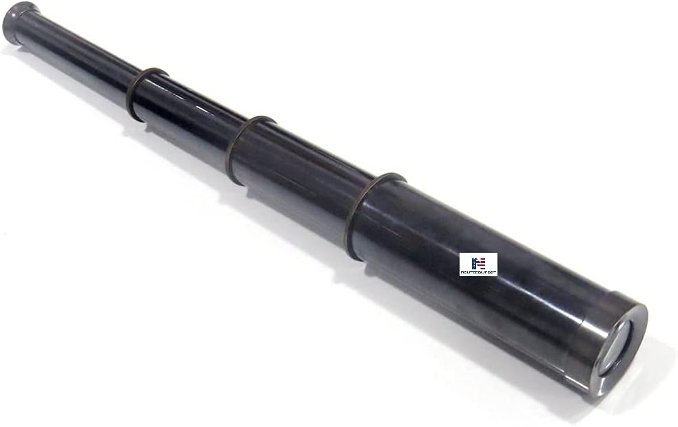 NauticalMart Brass Captains Spyglass Telescope Vintage Nautical