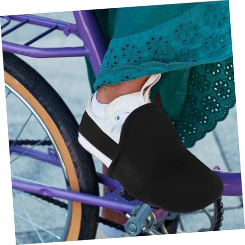 Cubiertas para zapatos de ciclismo KICHOUSE, 2 piezas, resistentes al viento, cálidas y fáciles de poner, para bicicleta de montaña y carretera miniatura 6