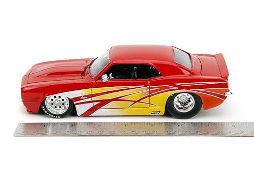 Jada Big Time Muscle Camaro 1:24 1969 rojo miniatura 6