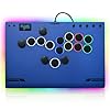 Sehawei Haute42 M ultra Gen2 Blue Arcade Stick,Aluminum All-Button Controller with Cable Security Clasp &Button LED Rings,Arcade Fighting Stick for PC/Ps3/Ps4/Switch/Steam-Supports Hot Swap & SOCD
