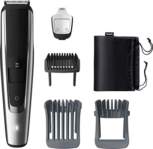 Philips BT5522/15 Beardtrimmer series 5000 Precyzyjne ustawienia 0,2 mm Samoostrzące się metalowe ostrza 120 min działania po 1 godz. ładowania System Lift & Trim PRO