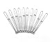 Honbay 10pcs Easy Pull Bodkin Threader Tweezers Sewing Machine Tweezers