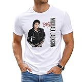 IMPRESSION HAUTE DÉFINITION : Grâce à une technologie d'impression numérique avancée, le design Michael Jackson est reproduit avec des couleurs éclatantes et des détails précis. Cette impression de haute qualité résiste aux lavages répétés, assurant un rendu visuel impeccable et durable. Vos vêtements resteront aussi intenses que le premier jour.
