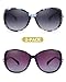 FIMILU 2 Packs Polarized Womens Sunglasses Fashion Designer Sun Glasses Classic Vintage Jackie O Style