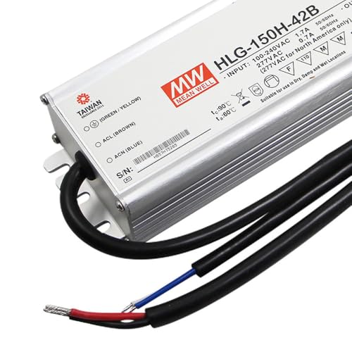 MEAN WELL HLG-150H-42B Single Output Switching Power Supply, 42 Volt, 3.6 Amp, Features Model B, 150 Watt by MEAN WELL - Image 3