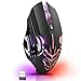Defender® Katana Kabellose Gaming Maus - Geräuschlose Klicks - 5 programmierbare Tasten - RGB-Beleuchtung(On/Off) - bis zu 240 hrs Akkulaufzeit - Wireless Gamer Maus für PC, Mac, Laptop