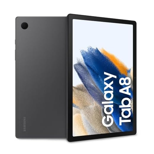 Samsung Galaxy Tab A8 Tablet, Wi-Fi RAM 4GB/64 GB, 2022, Android 11, Grigio, 10.5 Pollici, [Versione italiana]