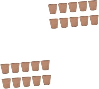 BESTonZON 2 Series Vaso De Vivero para Plantas Suculentas para Cultivo Suministros De Jardinería Pulpa para Macetas De Vivero 25 Piezas*2