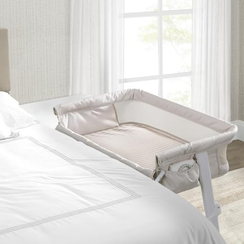 Delta Children - babyGap Whisper Bedside Bassinet, Oatmeal - image 2