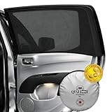 ML-Size/Car Window Sun Shades for Big Cars & Small SUVs up to 36 x 22in. 2-Pack