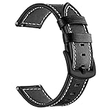 APTO PARA MUCHAS OCASIONES: esta pulsera es de alta calidad y agradable para la piel. Le da a su reloj un aspecto deportivo y una impresión decente y le da un aspecto profesional agradable a cualquier ocasión, ya sea deportiva, de ocio, diurna, de fiesta o de negocios.