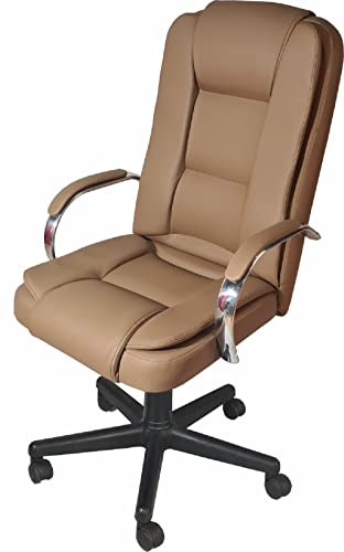 Cadeira Escritório Presidente Euro Caramelo Relax
