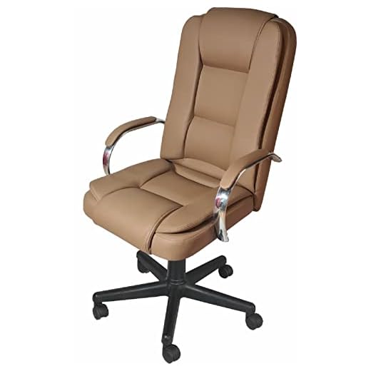 Cadeira Escritório Presidente Euro Caramelo Relax