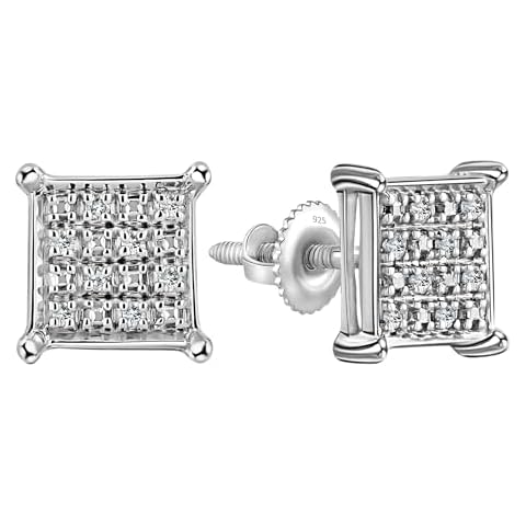 Dazzlingrock Collection Unisex Stud Earrings Cover