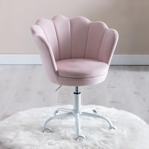 Sillas Escritorio Sin Ruedas Rosa Marca Ya-Home