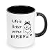 Hroanc Husky Dog Gifts for Dog Lovers Ceramic Mug 11 Oz Graduation Gifts for Women Men Dogs Owners Gift for Birthday Easter Basket Stuffers Fathers Day Mothers Day Loss of Pet Memorial Gift for Dogs