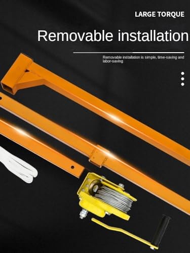 Herramienta para aire acondicionado con polipasto y cabrestante miniatura 5
