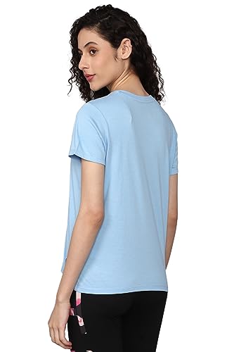 Image of Allen Solly Women Cotton Regular Fit T-Shirts