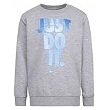 Nike Sudadera sin Capucha Niño Gifting Gris, Talla 5-6 Años
