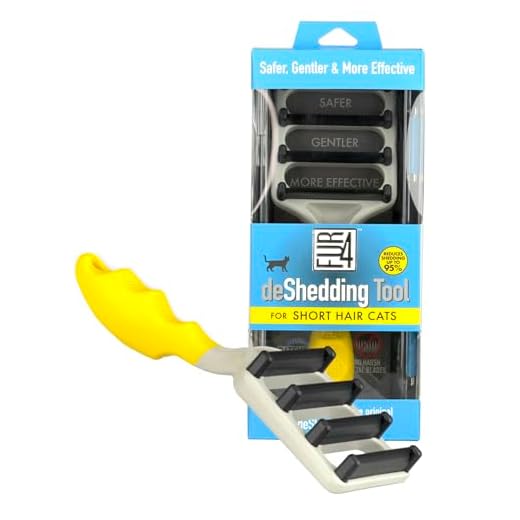 FUR4 deShedding Tool for Short Hair Cats