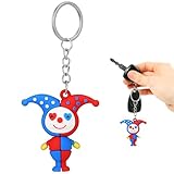 Gatuida Porte-clés Clown Drôle Créatif Pendentif Décoratif pour Sac à Dos...