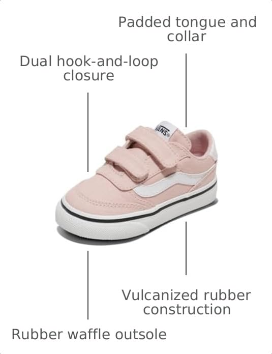 Image of Vans Unisex-Child Brooklyn Ls V Low Top Shoe