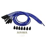 Länge: ca. 1m SHLPDFM 8mm Zündkabel Zündungskabel Zündspule Zündleitungen für 6-Zylinder Oldtimer （1m Blau）
