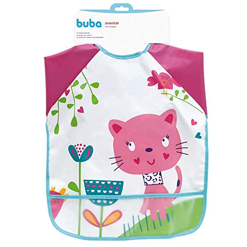 Babador Com Mangas Rosa, Buba, Rosa