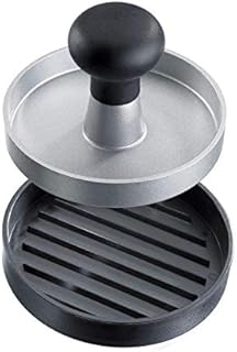 Westmark Prasa do hamburgerów, Średnica wewn. 11 cm, Aluminium/Tworzywo sztuczne, Uno, Czarna/Srebrna, 62312260