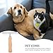 POPETPOP Pet Dog Hair Rake Grooming Brush for Dogs Shedding Dematting Rake Dog Grooming Rake Dog Rake Brush Dog Brush for Grooming Rake Brush for Dogs Bridegroom Clean Comb Wooden