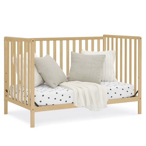 Delta Children Heartland 4-in-1 Convertible Crib, Natural - image 9