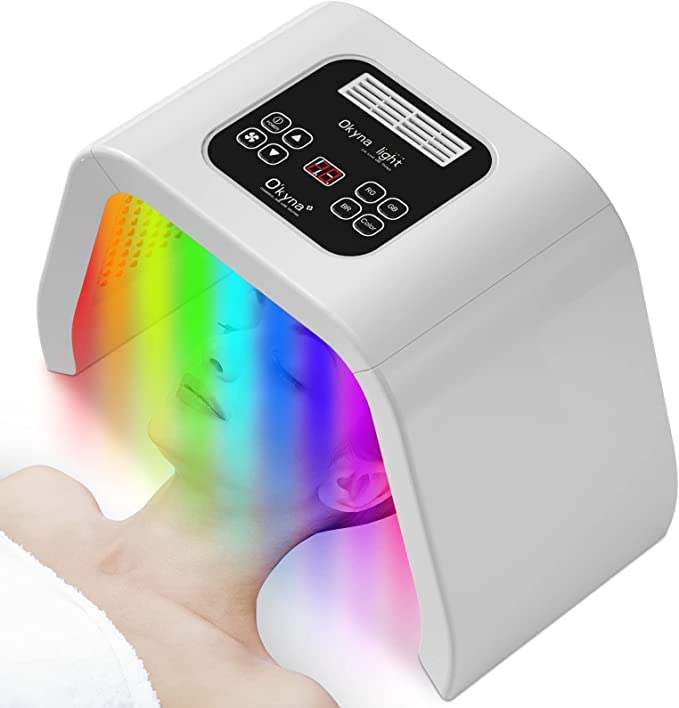 Kostech Omega LED-Face-Mask-Light-Therapy 7 Color LED Face Mask SPA Facial Equipment Skin Rejuvenation Light Facial Body Beauty Machine for Skin Care - Image 3