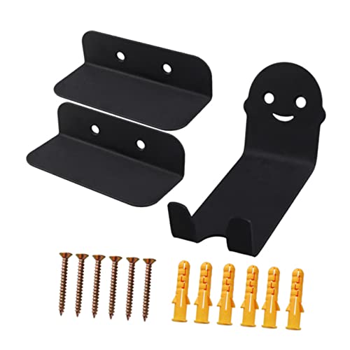 GOOHOCHY 1Set Triangle Structure Bike Hanger Wall Mount Durable Bike Storage Holder for Mountain Road and Folding Bikes Easy Install Indoor Display Rack