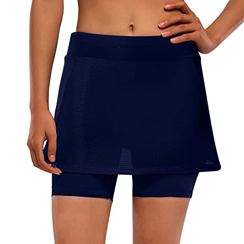Santic Women's Cycling Skirts Padded Bike Shorts with Pockets Navy by Santic - Used condition - Image 2