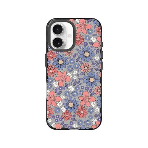 Coque iPhone 16 Plus antichoc transparente noire résistante aux rayures