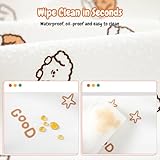 EOAMGO Weaning Bibs With Sleeves, Waterproof Feeding Bib For Baby & Toddler, Long Sleeve Coverall Apron 3 Pack, Easy Clean Unisex Bib With Pocket (Multicolor, L) - Image 4