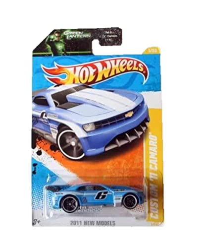 Hot Wheels 2011 Custom '11 Camaro Azul