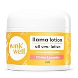 Wink Naturals Calming Baby Lotion, Paraben-Free, Natural Relief, Fragrance and Dye-Free, Moisturizing Lavender Citrus Essential Oils