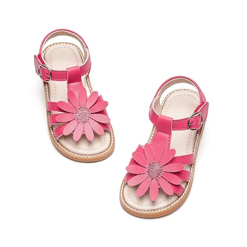 Image of Kiderence Toddler Girls Sandals Little Girls Kids Summer Shoes Toddler Sandals