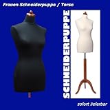 schneider dekoration altenmarkt Damen Schneiderpuppe 36/38 schwarz Schaufensterpuppe Büste.