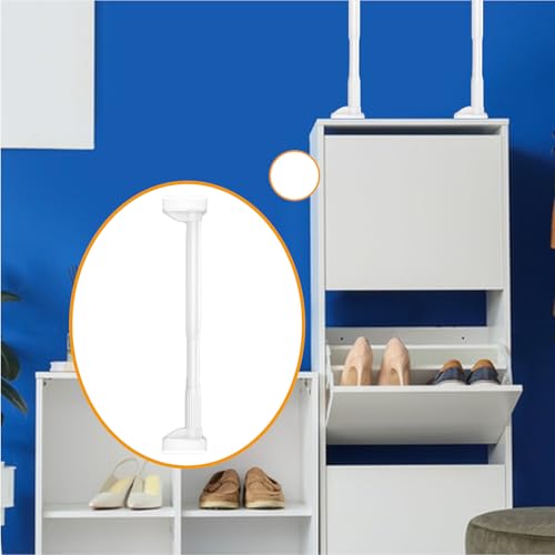 Barra antivuelco escalable para muebles, protección duradera contra caídas de armarios 4
