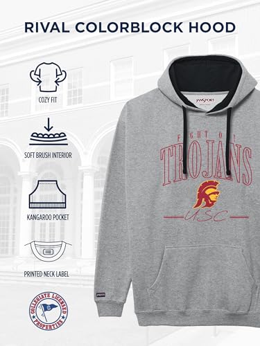 Image of JanSport NCAA unisex-adult Rival Colorblock Hood