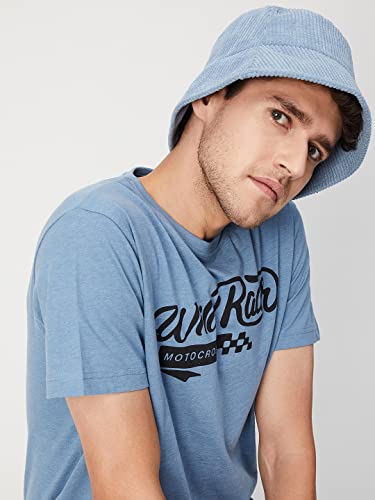 Image of Max Men Printed Slim Fit Crew Neck T-Shirt