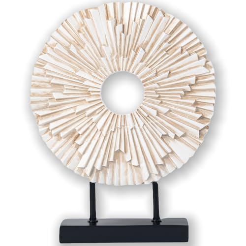 HODESunPure Gold Round Sculpture