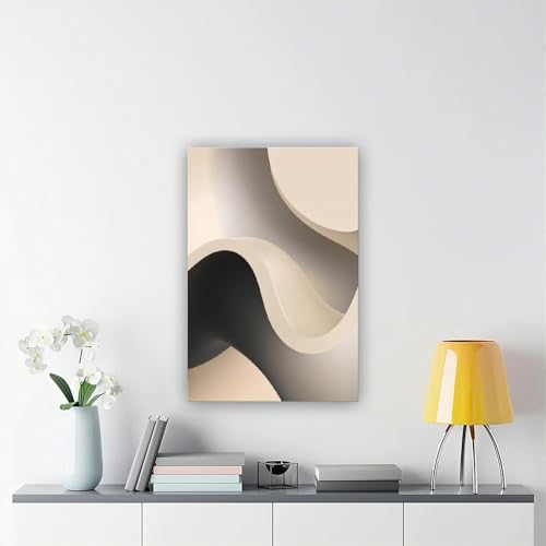 Décoration murale abstraite haut de gamme sur toile Mnyuein ensemble de 4 pièces - 6