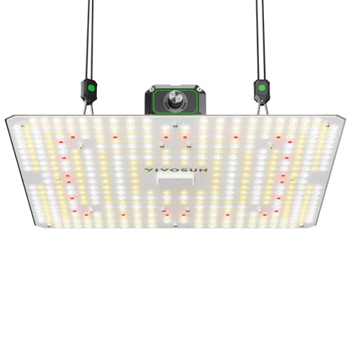 VIVOSUN LumaLight 150W LED Grow Light, Full Spectrum Plant Light, Smart Dimmable & High PPFD for Indoor Plants Seedling Vegetables Bloom, Fits 2.7×2.7/3×3 Grow Tents
