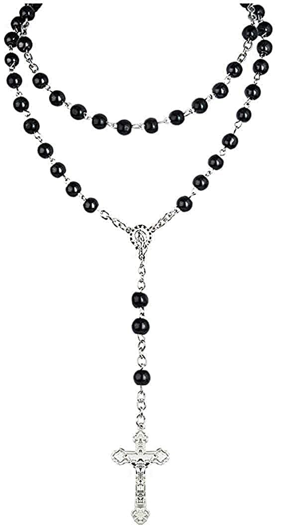 See full amazon price history chart for CResha Rosary Beads Chain Necklace Alloy Acrylic Cross Pendant for Men and Women (Large -8mm) CResha Rosary Beads Chain Necklace Alloy Acrylic Cross Pendant for Men and Women (Large -8mm) (B07JVYF9NB) Amazon Price History, Amazon Price Tracker